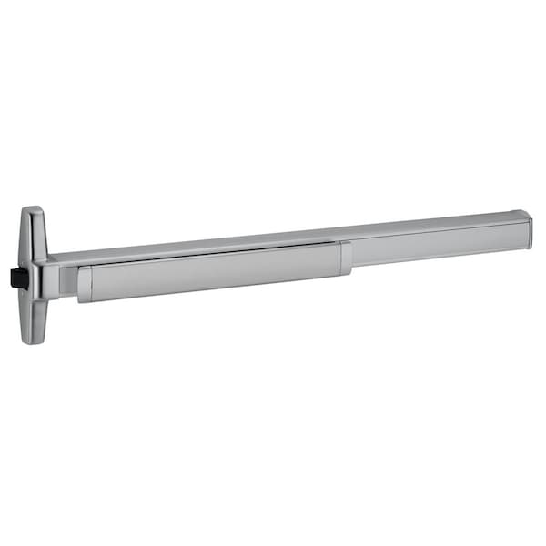 Rim Exit Device, Exit Only, No Trim, Quiet Electronic Latch retraction, Request to Exit Switch, Sati